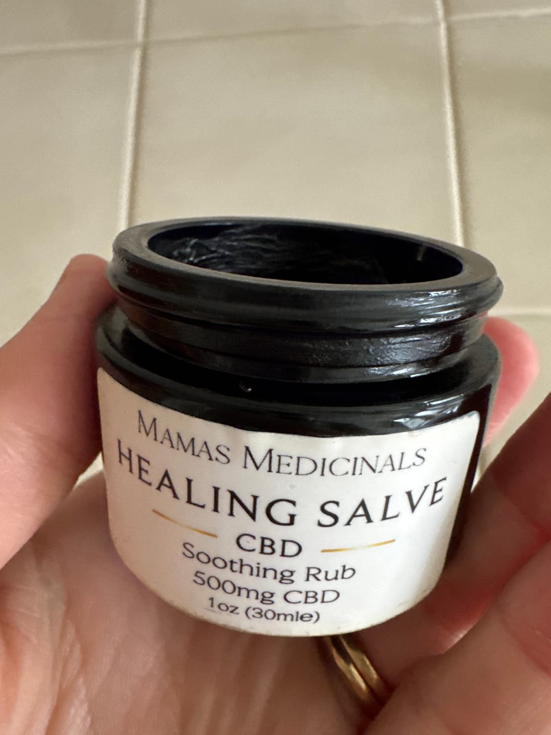 Customer photo review of Healing Salve