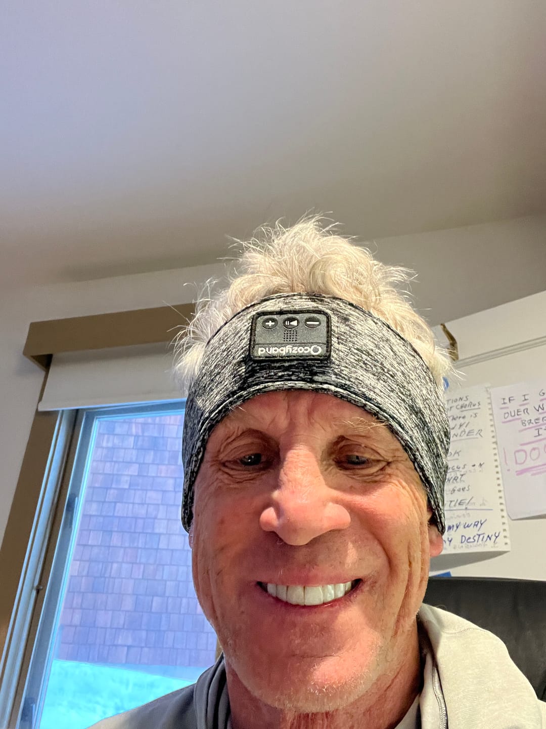 Customer photo review of CozyBand Wireless Headphones