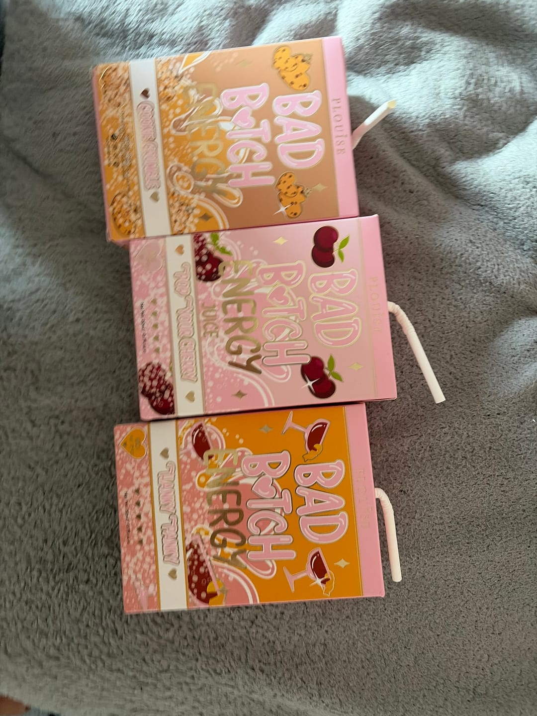 Customer photo review of P.Louise Bad Bitch Energy Lip Trio
