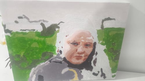 Customer photo review of צביעה לפי מספרים בעיצוב אישי