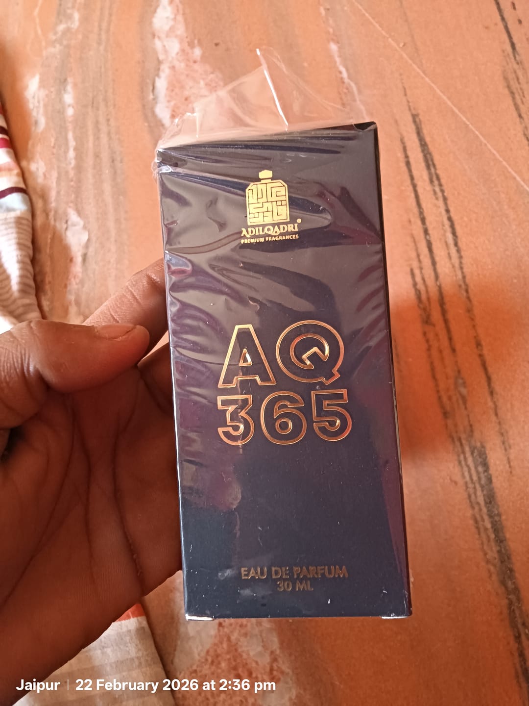 Customer photo review of Oudh Al Hashmi Perfume 20ml