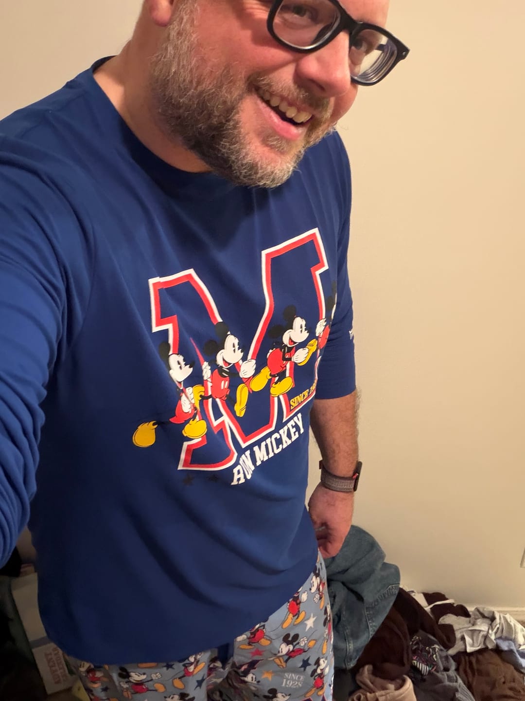 Customer photo review of Disney "M-azing Mickey" – V2 Lined Training Shorts