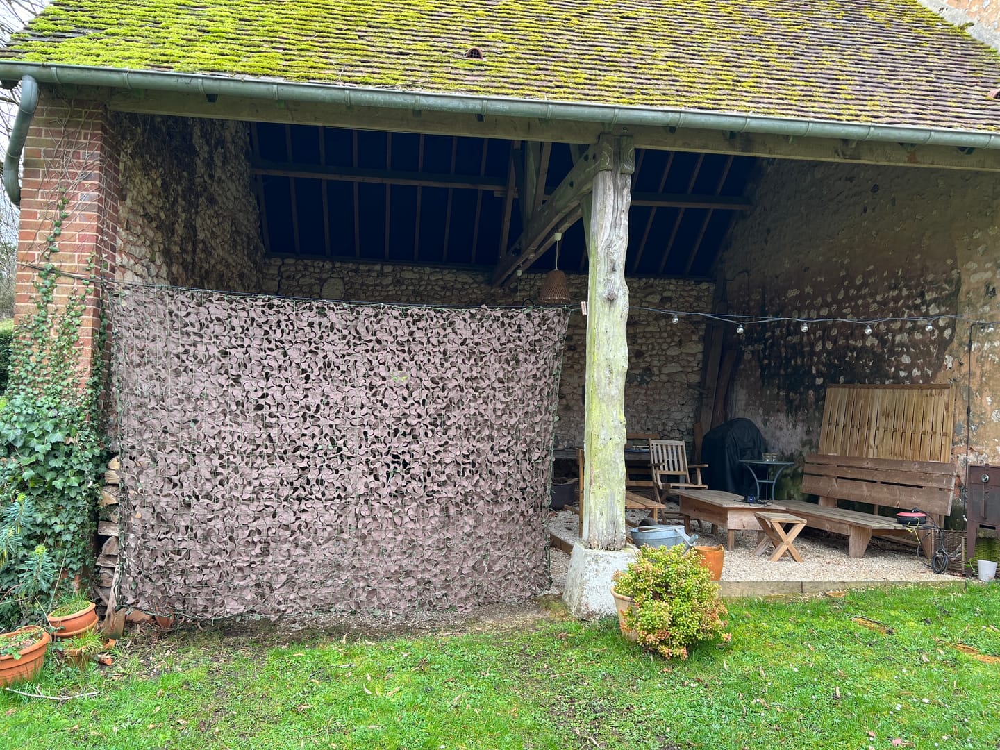 Customer photo review of Filet de camouflage renforcé militaire