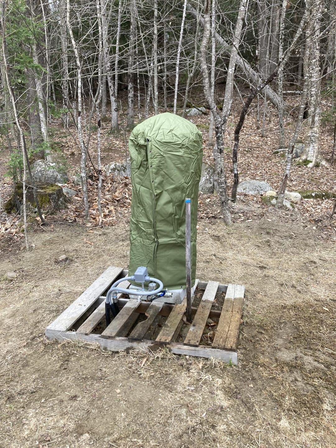 Customer photo review of Cold Snap™ Pressure Tank Insulation Multilayer Jacket