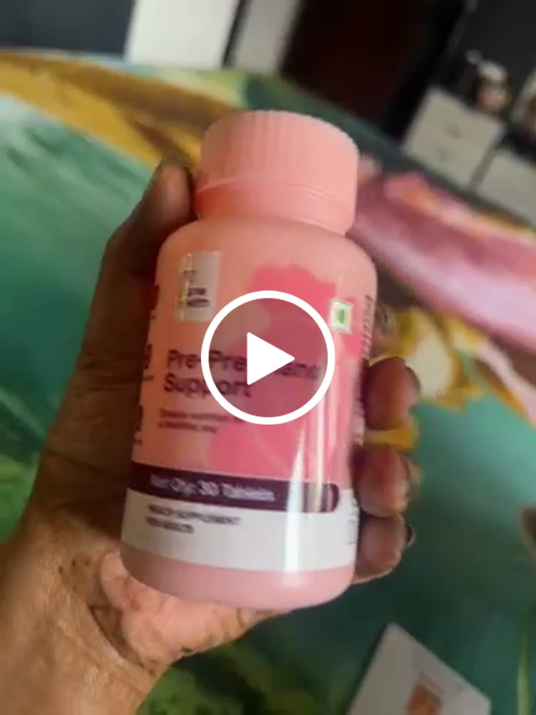 Customer video review of Pre-Pregnancy Support I Women’s Pre-Pregnancy Multivitamin