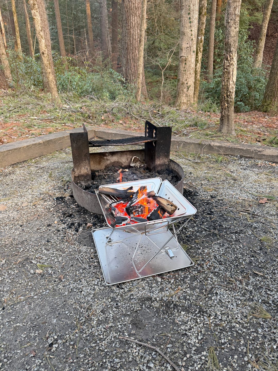 Customer photo review of Flatpack Grill, Stove, & Pit [WINTER CLEARANCE]