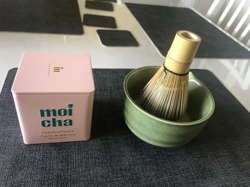 Customer photo review of Premium Ceremonial Matcha - 60g Tin