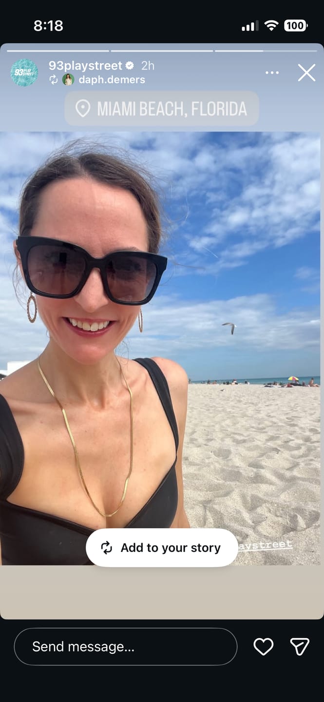 Customer photo review of BRIDGET Black Princess Bikini Top