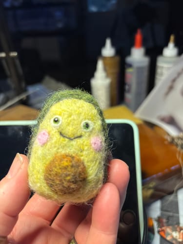 Customer photo review of Every Color Felter's Fleece - 1/8 oz.