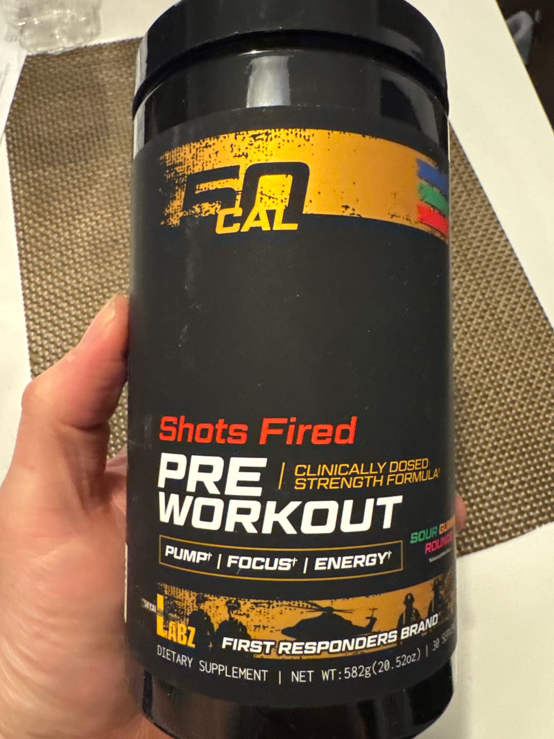 Customer photo review of Shots Fired® - PreWorkout