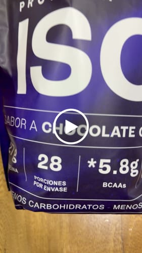 Customer video review of Proteína Aislada ISO - Chocolate