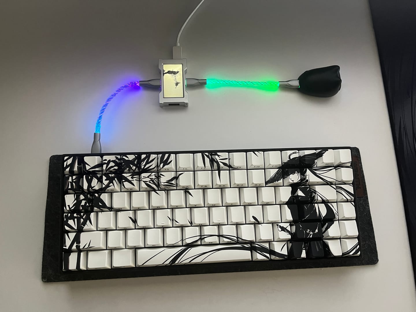 Customer photo review of WLMouse Ying75 CF Klavye (Manyetik Switch / HE)