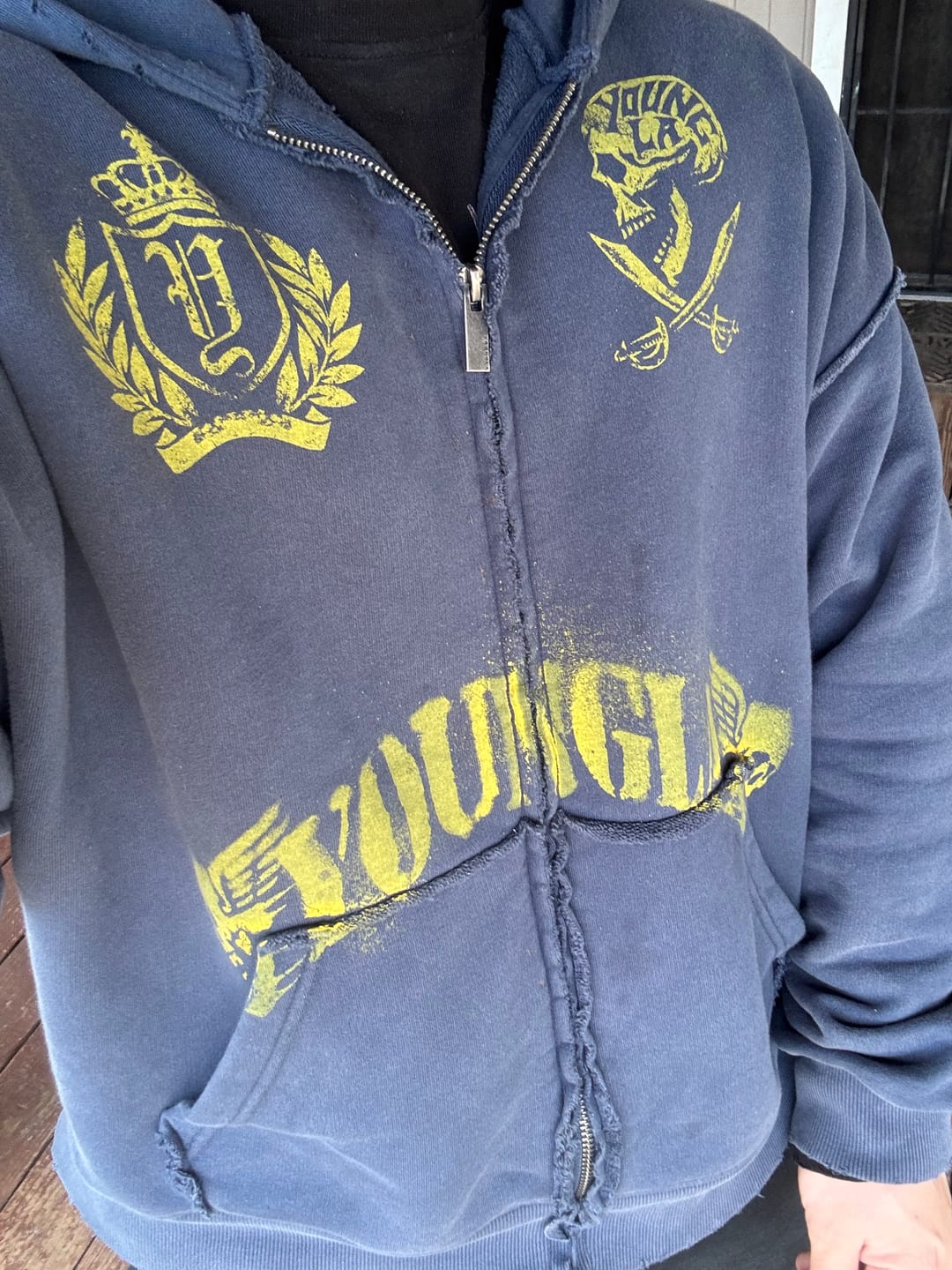 Customer photo review of 5222 - Ghost Zip-ups