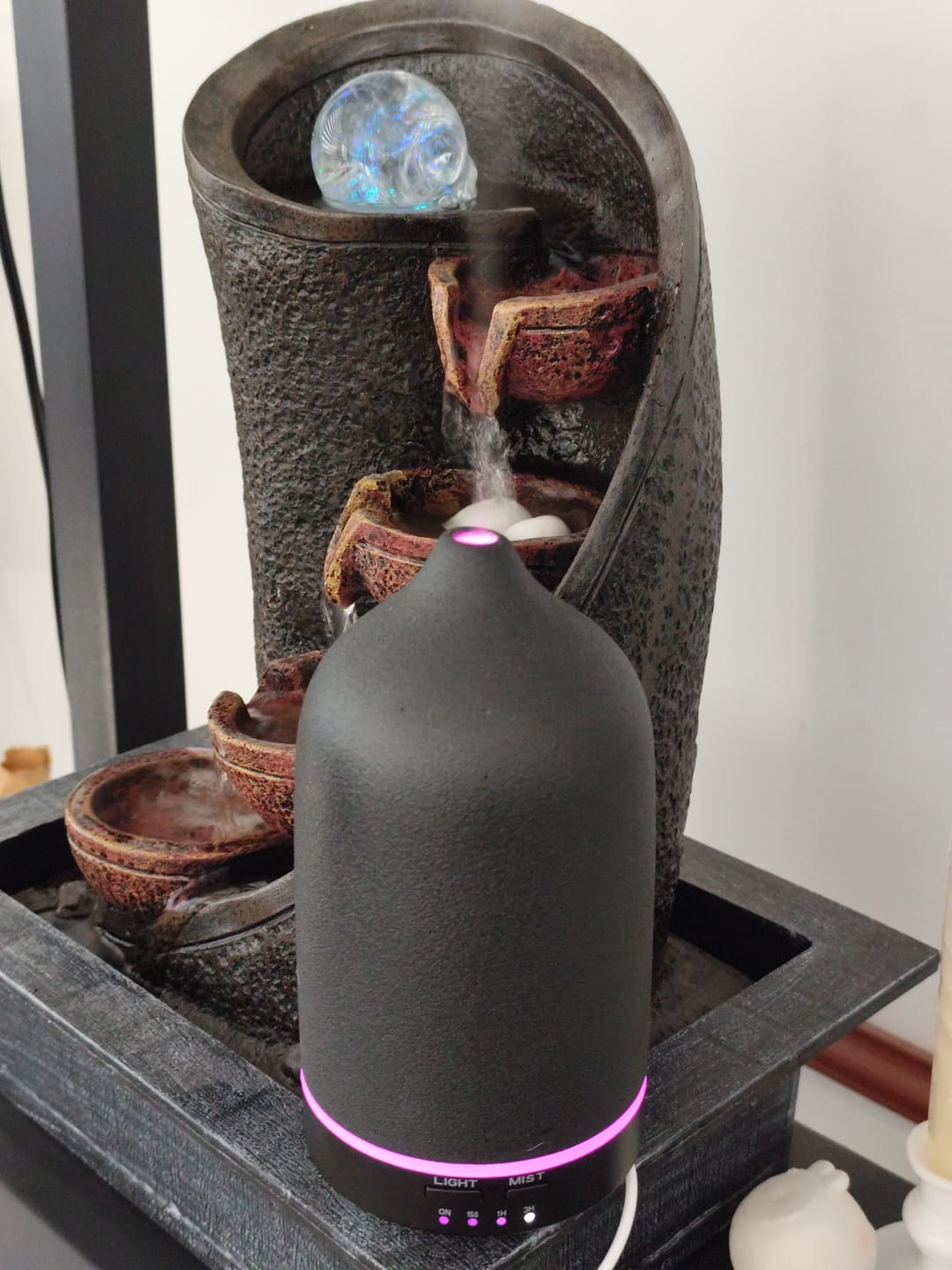 Customer photo review of Home Diffuser Black