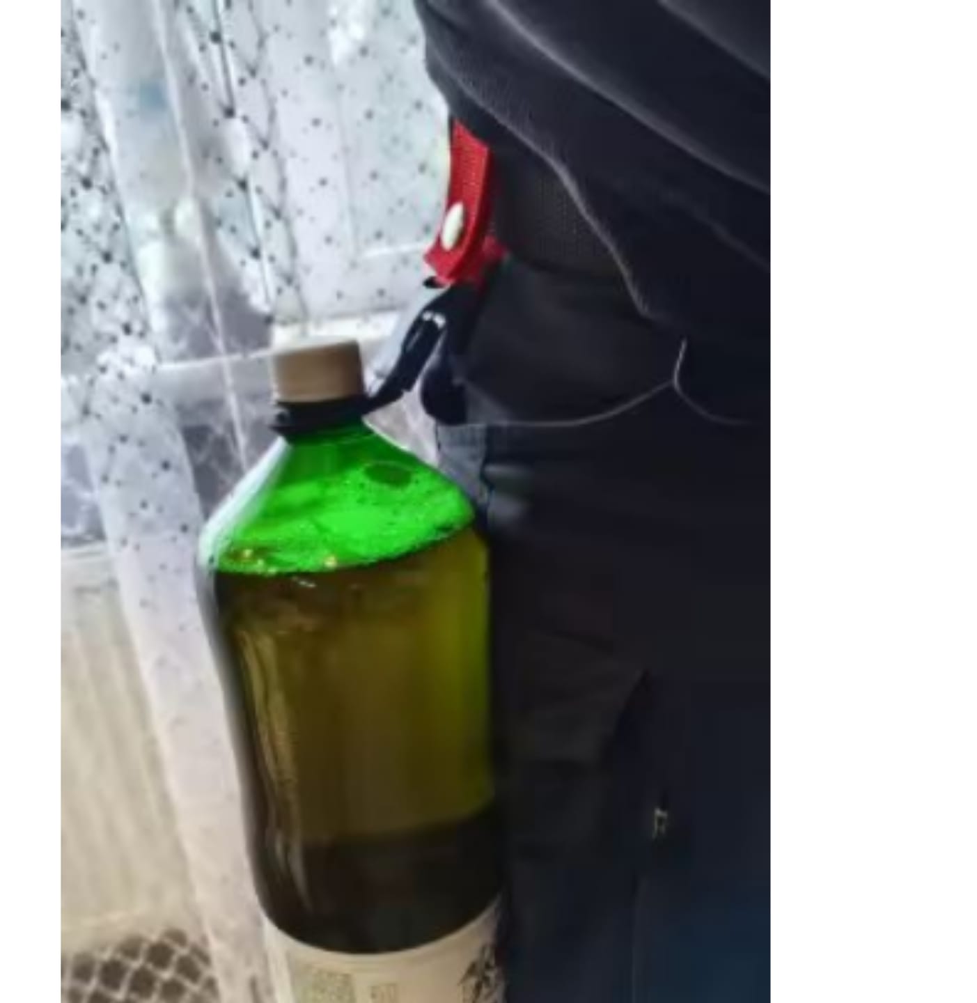Customer photo review of Universeller Flaschenclip