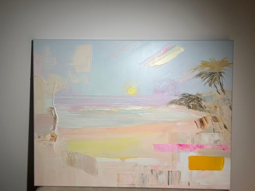 Customer photo review of Plaster Art Texure Painting #SG517