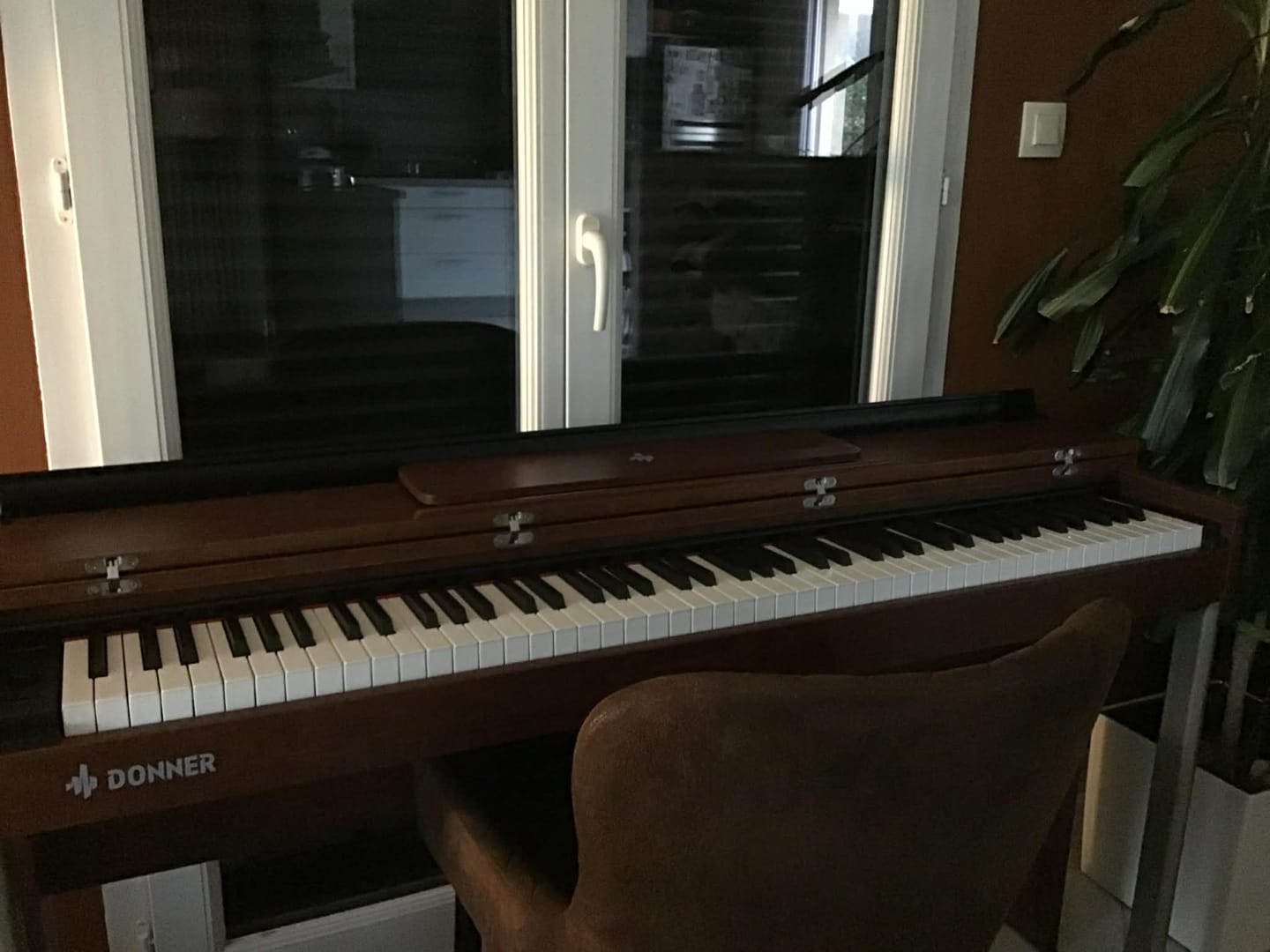 Customer photo review of Donner DDP-200 Piano numérique avec mécanisme de marteau gradué