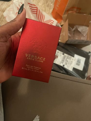 Customer photo review of Versace Eros Flame Eau de Parfum Spray for Men