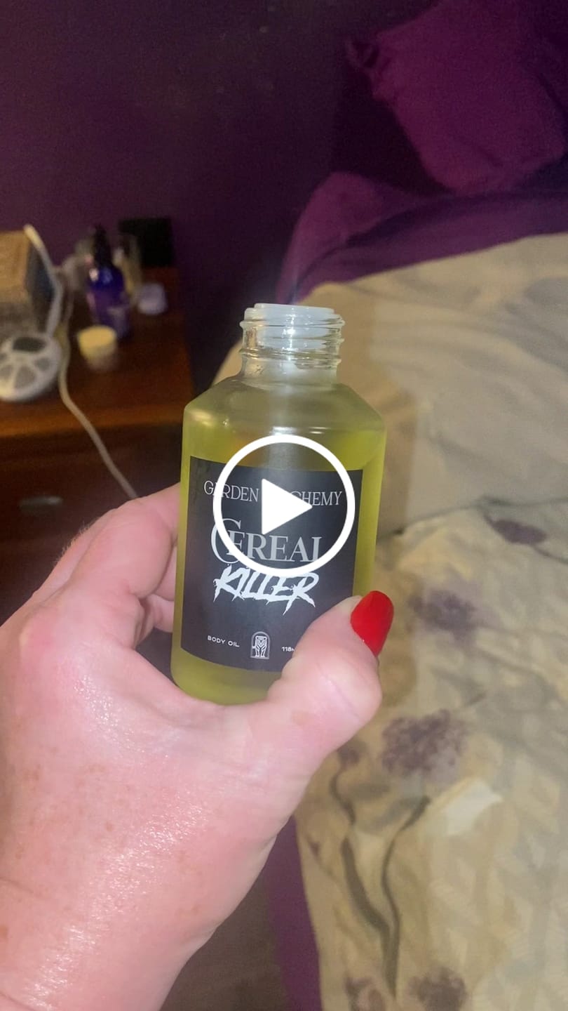Customer video review of CEREAL KILLER BODY OIL