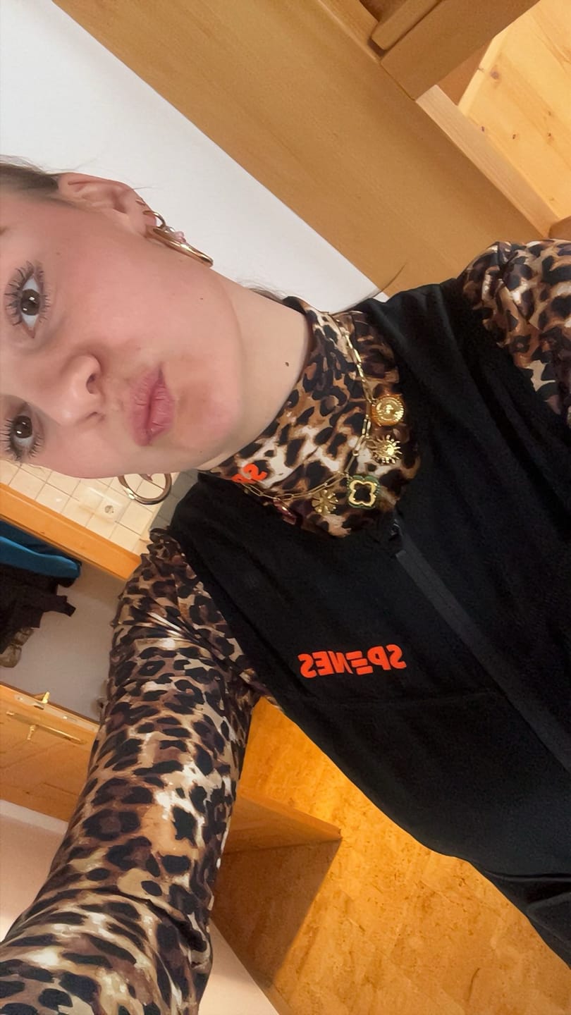 Customer photo review of Thermoshirt - Leopard