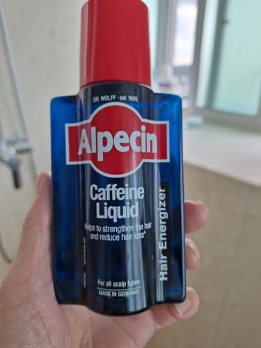 Customer photo review of Alpecin Grey Attack Caffeine & Colour Shampoo (200ml)