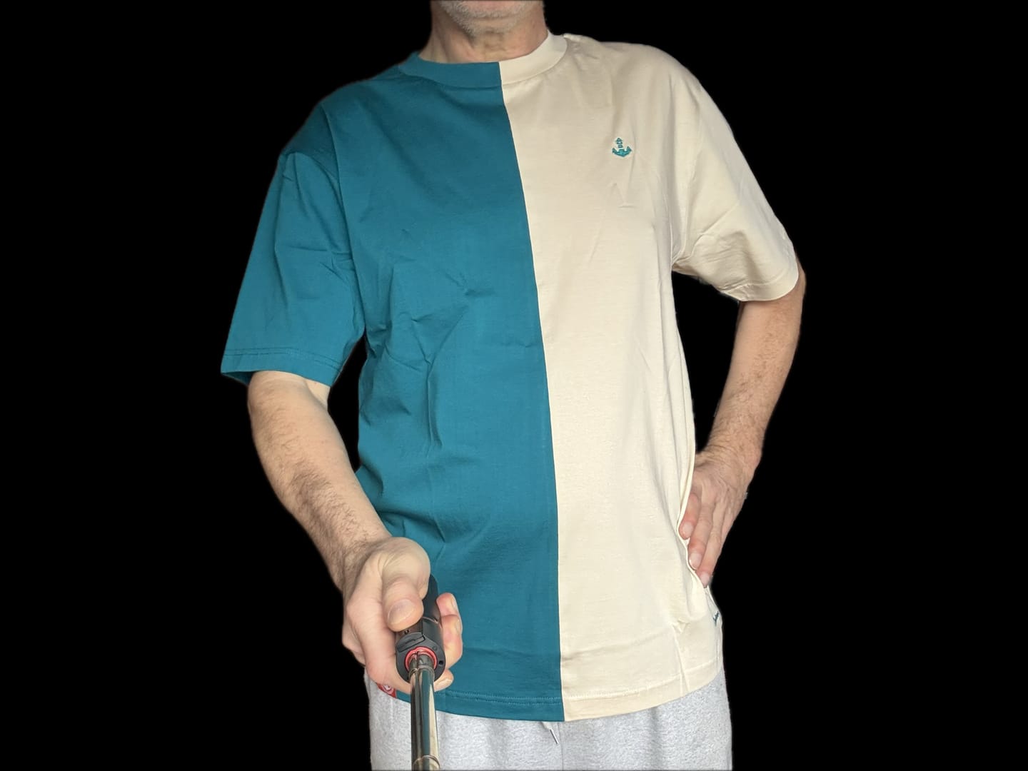 Customer photo review of Mooinzen Multicolor · Unisex Signature Bio T-Shirt (mercerisiert)