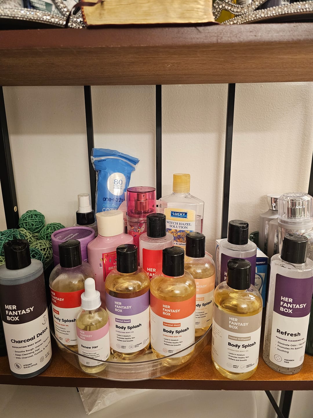 Customer photo review of Fruity Skin Body Oil Bundle