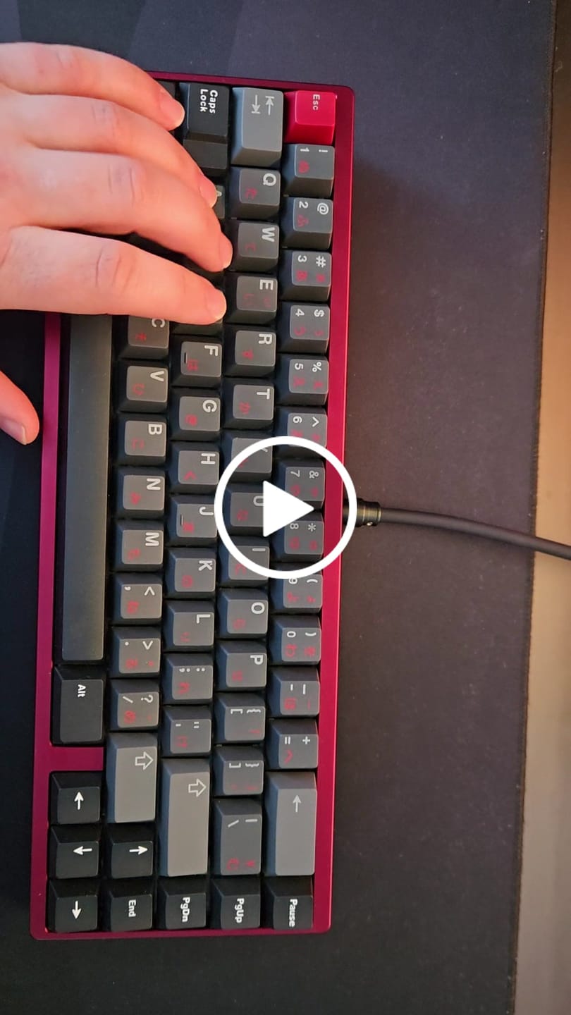 Customer video review of KEYKOBO NICHIRIN ABS TRIPLE-SHOT KEYCAP SET EXTRAS PRE-ORDER