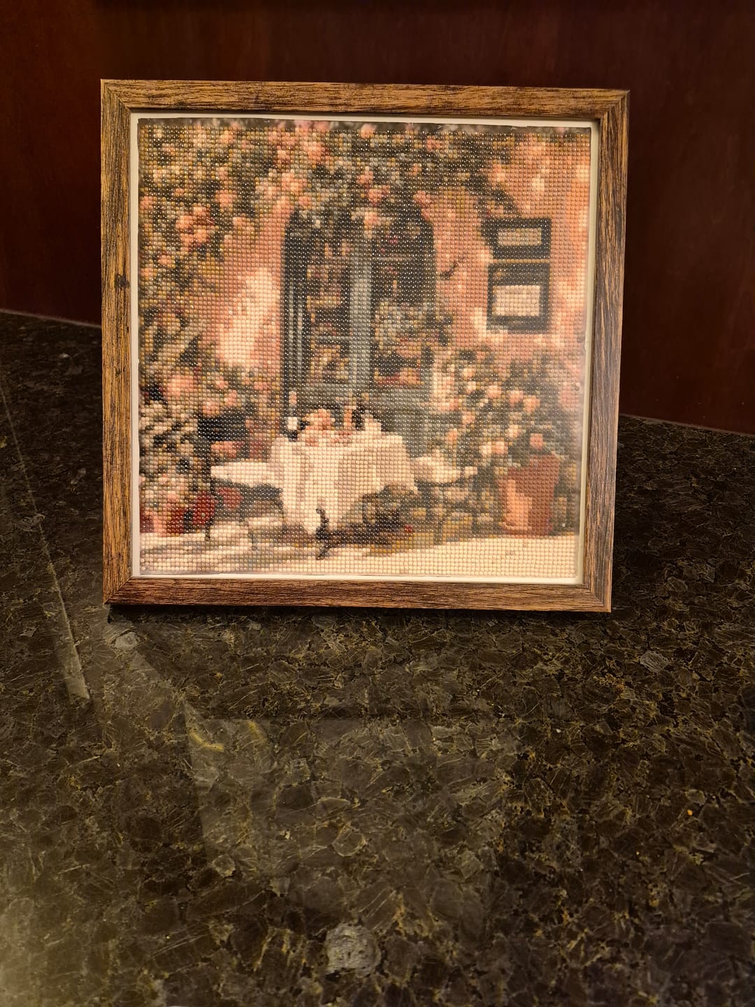 Customer photo review of Tea for Two - Time Limited Exclusive Diamond Painting Kit