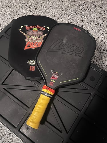 Customer photo review of (PRE-ORDER - SHIPPING BETWEEN 2/9/26 and 2/13/26) The Loco 16mm Pickleball Paddle- Hybrid