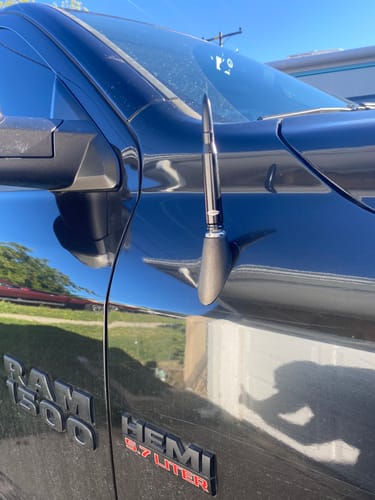 Customer photo review of PREMIUM BULLET ANTENNA