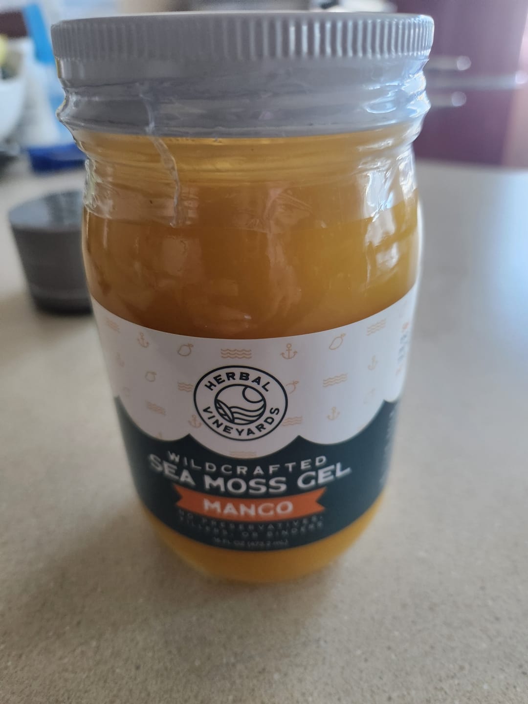 Customer photo review of EXCLUSIVE GOLD SEA MOSS GEL