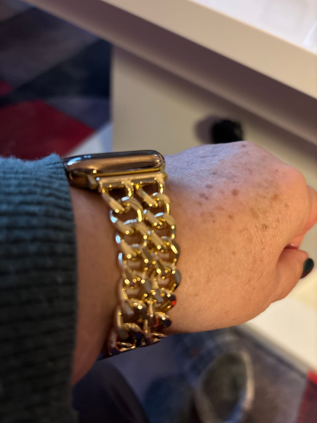Customer photo review of Apple Watch Metallarmband "Josefin"