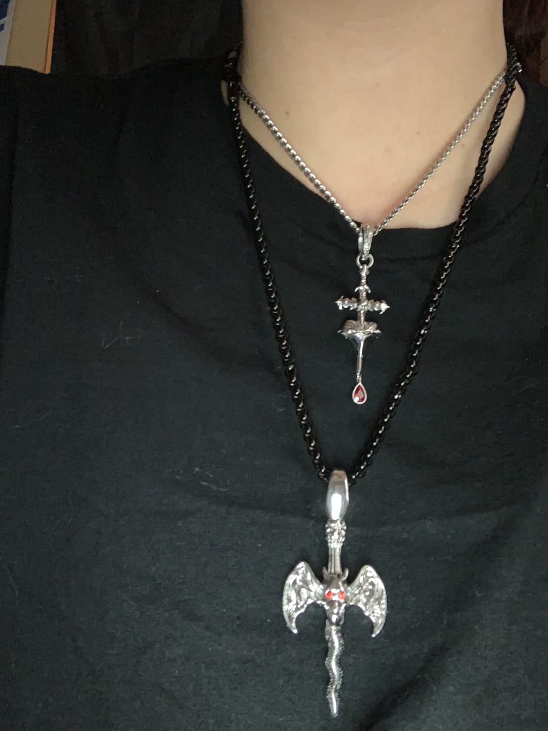 Customer photo review of SACRIFICE PENDANT