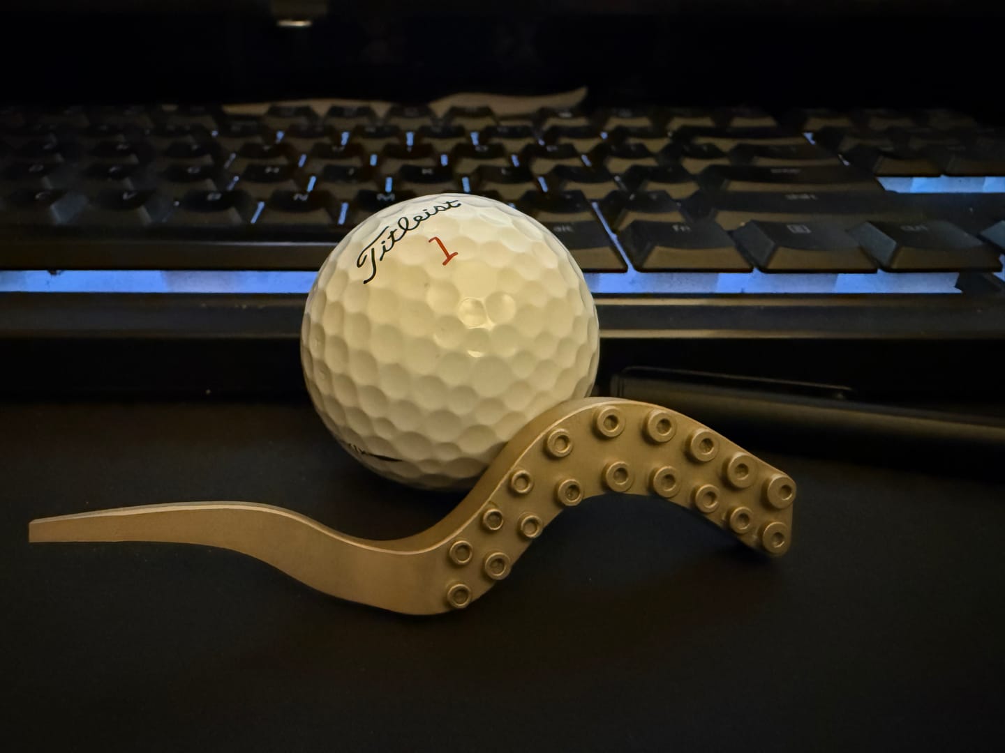Customer photo review of The Tentacle Pitch Tool - Brass