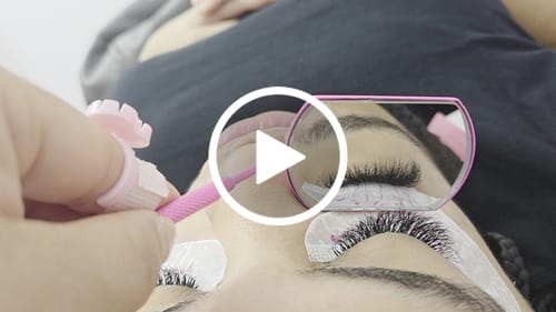 Customer video review of Mixed U-Shape Lashes (36 rows)
