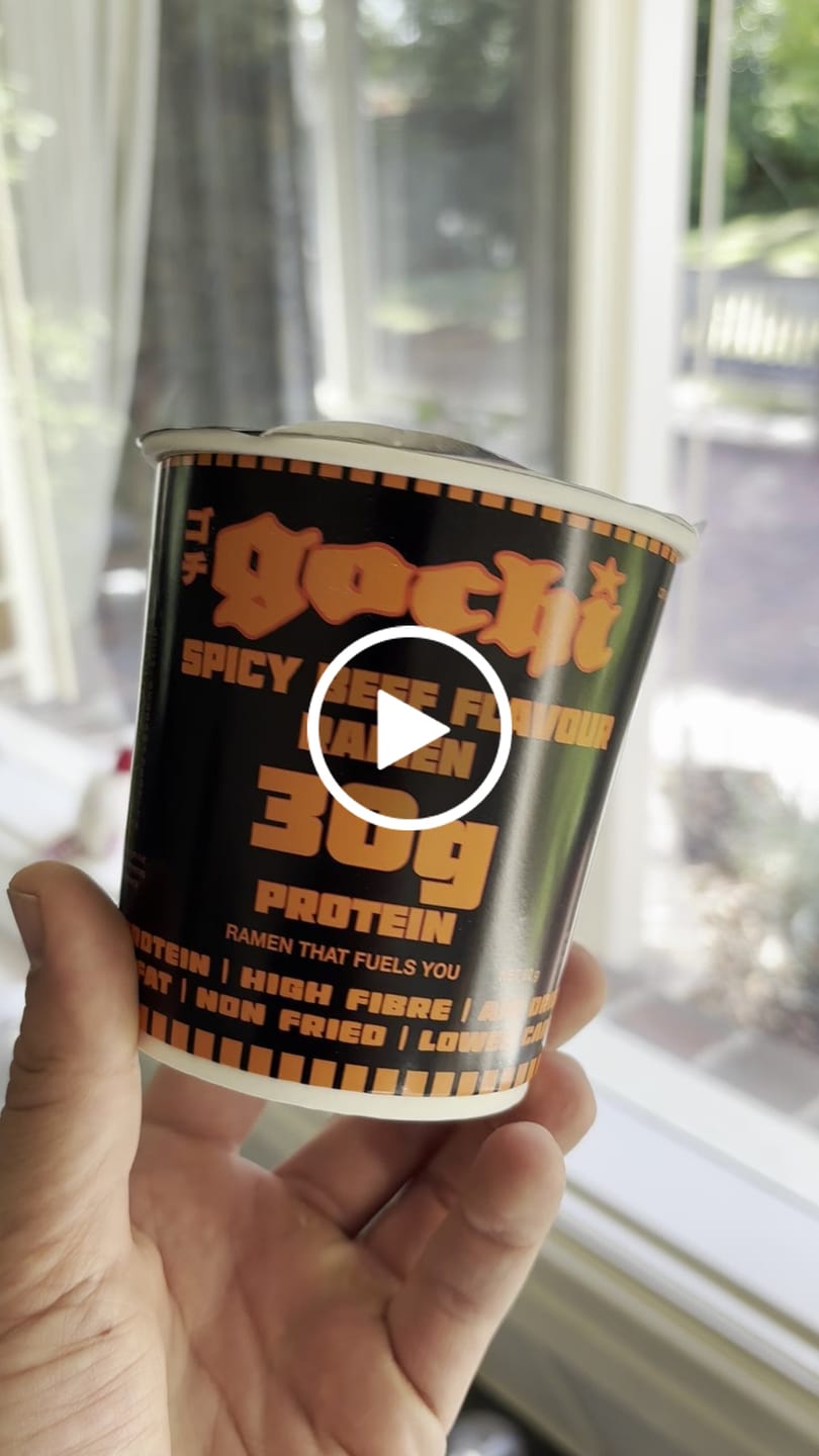 Customer video review of V1 - GOCHI High Protein Ramen