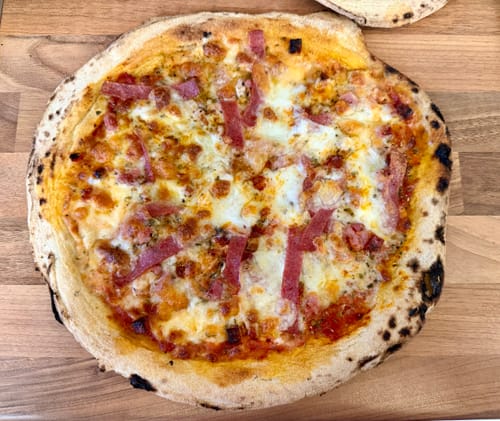 Customer photo review of Sourdough Pizza Bases