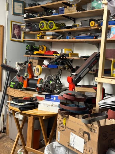 Customer photo review of Leather Belts