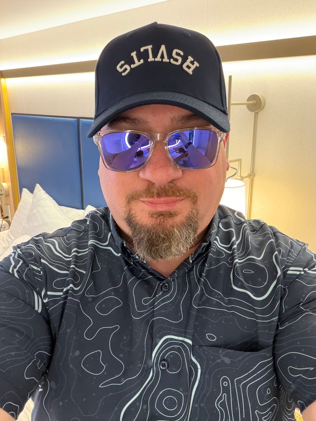 Customer photo review of The Flip – 5-Panel Curved Brim Hat
