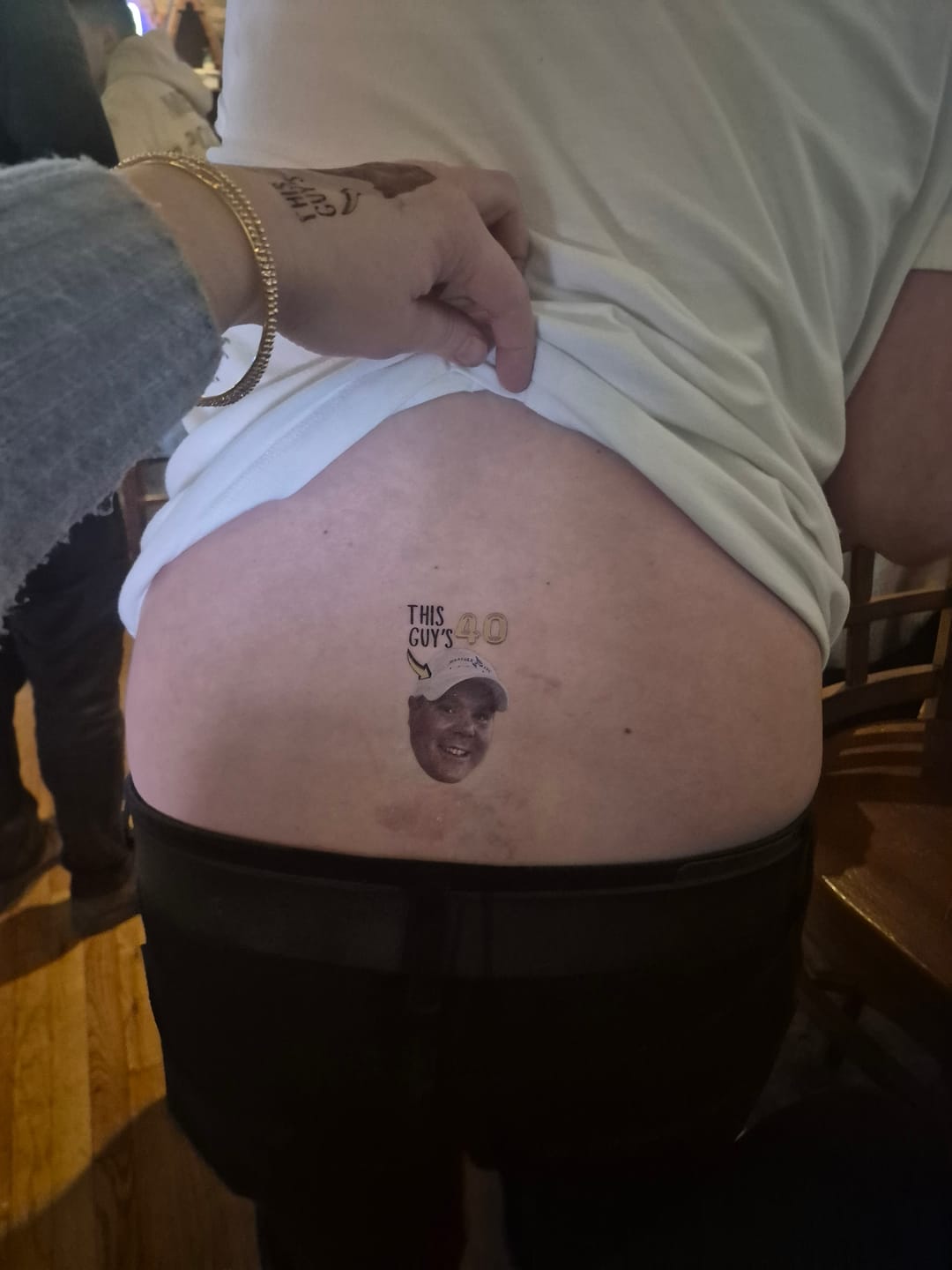 Customer photo review of This Guy's Birthday!