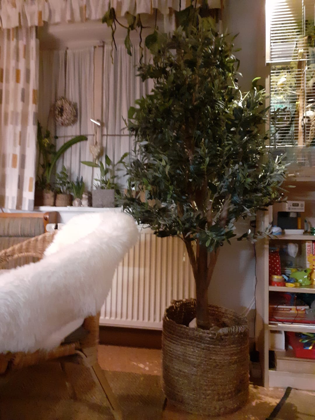 Customer photo review of Künstlicher Olivenbaum 170cm Deluxe