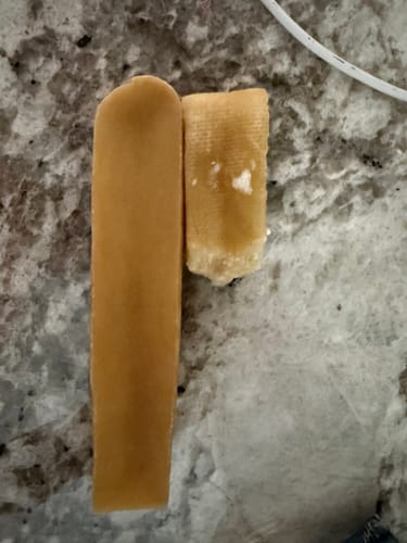 Customer photo review of Premium Yak Cheese Dog Treats - One Size Fits All