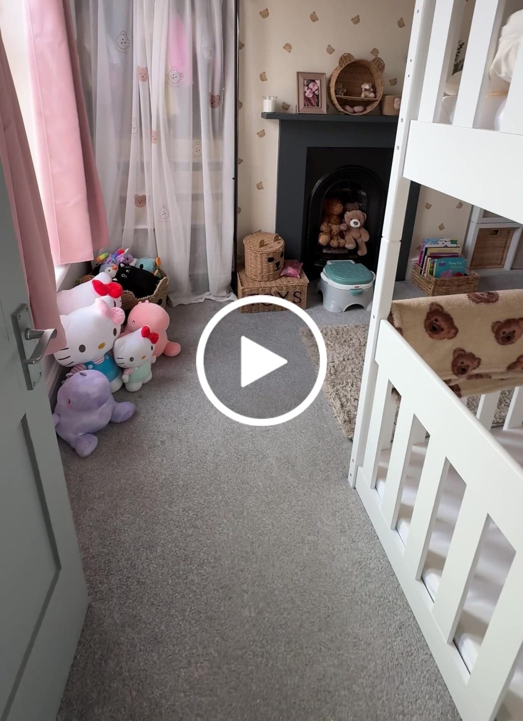 Customer video review of Wooden Bunk Bed Konrad With Cot Bed