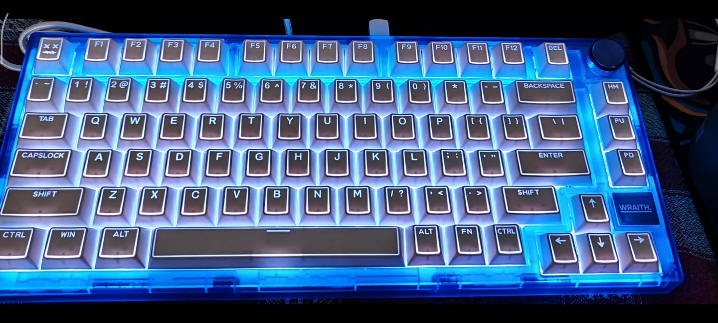 Customer photo review of Sikakeyb Prism Shine-Through PBT Tuş Takımı