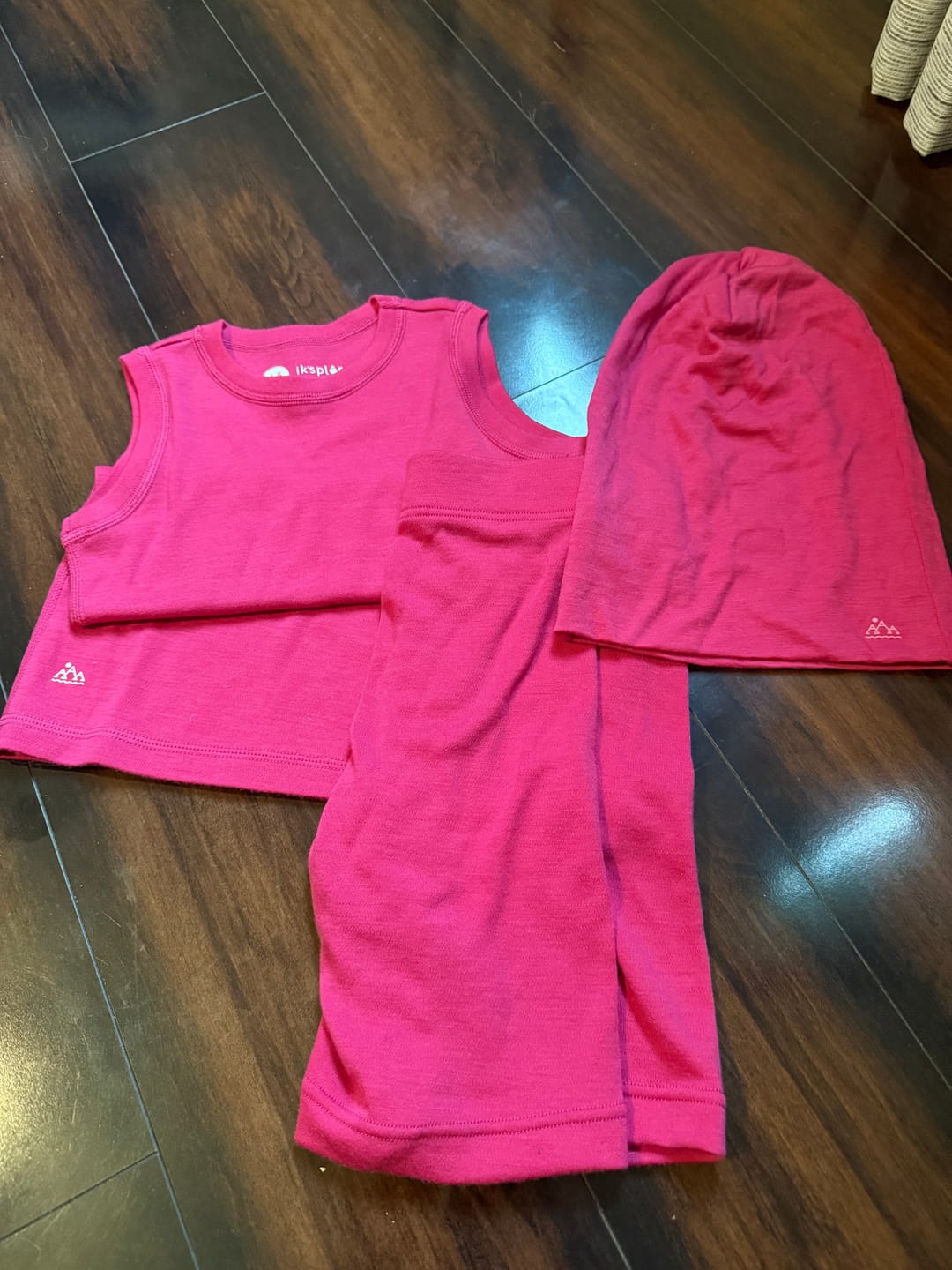 Customer photo review of Kids Merino Adventure Short