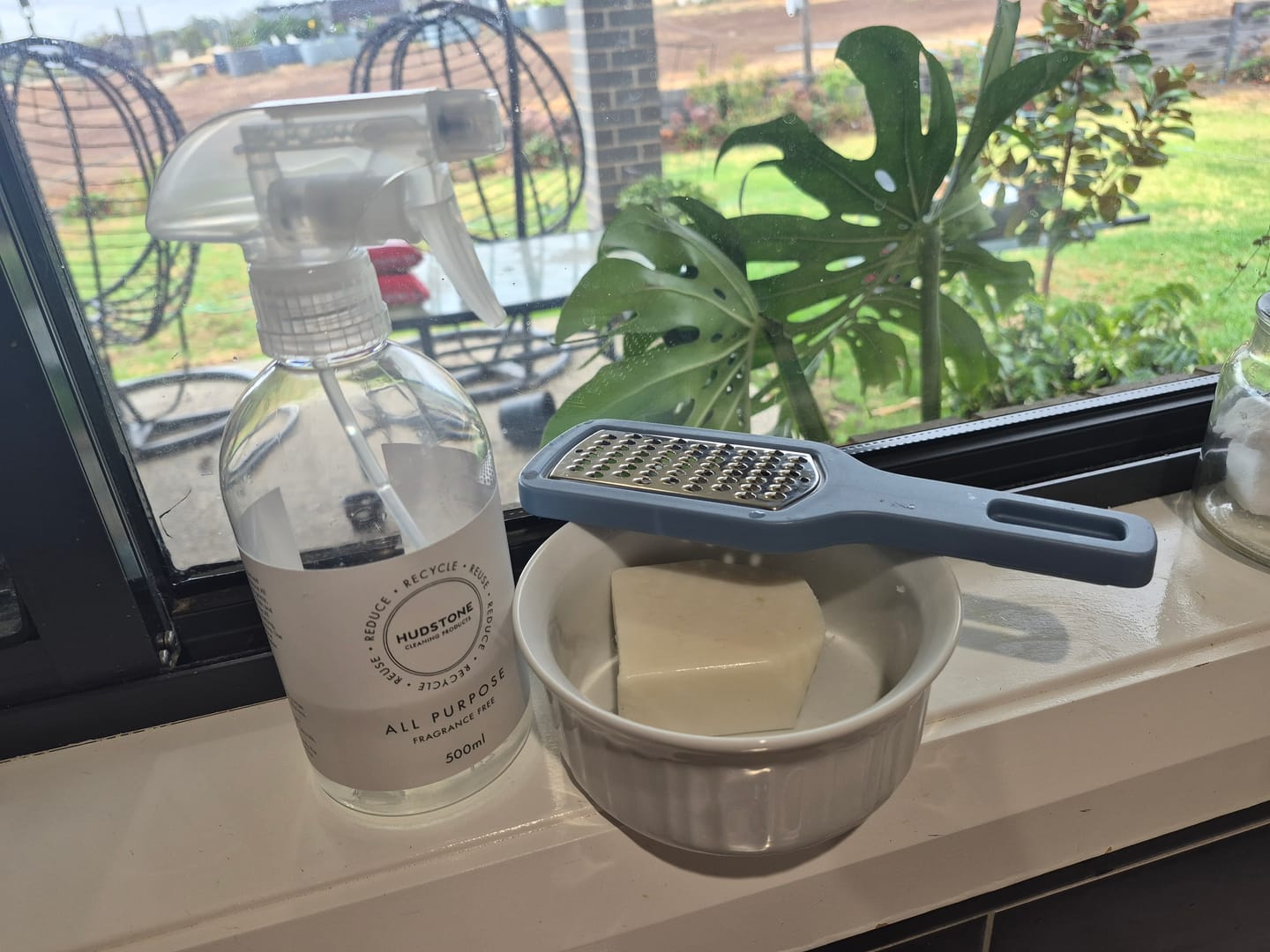Customer photo review of Dishwashing Soap Bar (Lemon Myrtle)