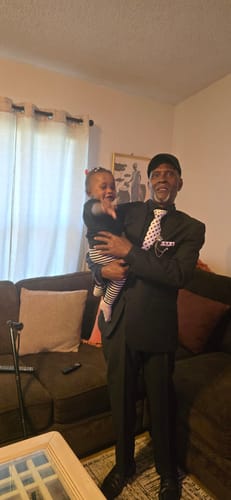 Customer photo review of Ties2you Mens White Tie Set Silk Polka Dot Woven Necktie Pocket Square Cufflinks Set