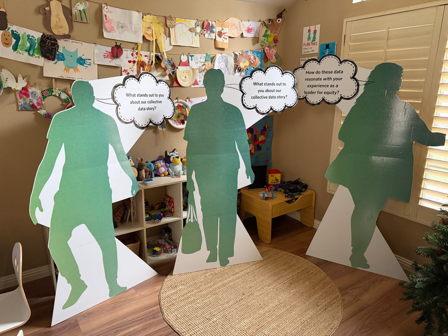 Customer photo review of Personalized Cardboard Cutouts | Custom Life Size Cutout