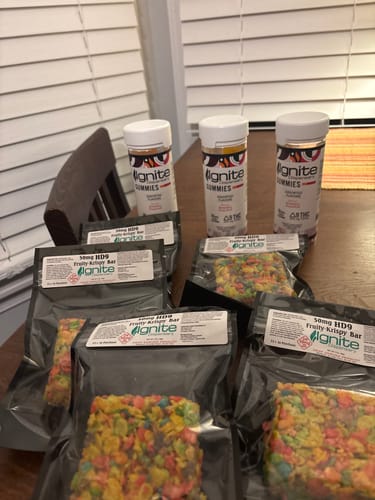 Customer photo review of Ignite D9 Gummies 300 mg